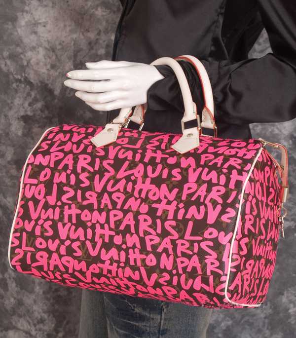 7A Replica Louis Vuitton Monagram Canvas Graffiti Speedy 30 M93704